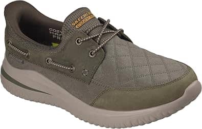 Skechers Delson 3.0 Sneaker Green 9 New
