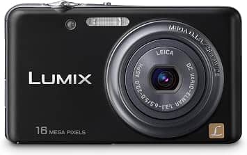 Panasonic DMC FH7K Digital Cameras Black New Body Only