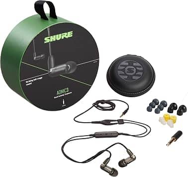 Shure AONIC 3 Headphones & Earbuds Black New