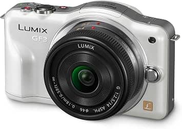 Panasonic LUMIX GF3CW Digital Cameras White New Body Only