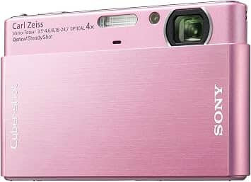 Sony DSC T77 Digital Cameras pink New Body Only