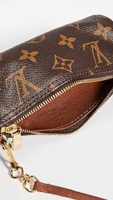 Louis Vuitton Papillon Pouch Women's bags One Size Brown Monogram New