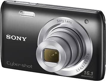 Sony DSC W670 Digital Cameras Black New Body Only