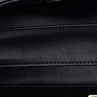 Louis Vuitton GO-14 Shoulder Bag Women's bags MM Black Malletage Patent Leather New