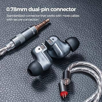 Letshuoer S12 Headphones & Earbuds Gray New