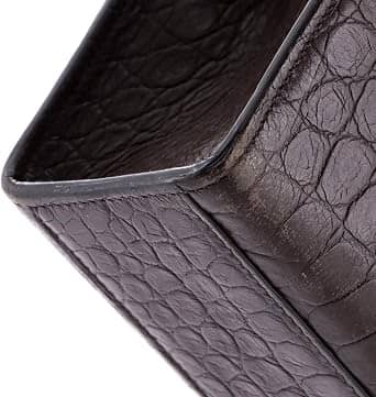 Saint Laurent Envelope Top Handle Women's bags Mini Black Leather New