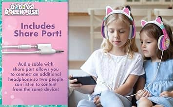 eKids gabby headphone Headphones & Earbuds New