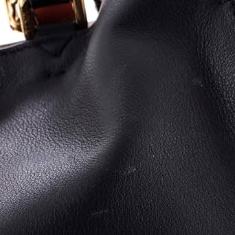 Fendi Peekaboo Tote Women's bags Small Black Leather New