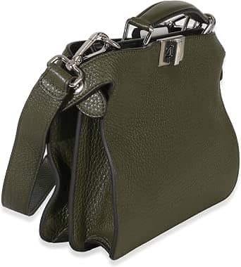 Fendi Peekaboo Top Handle Women's bags Mini Brown Leather New