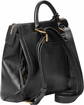 Fossil Parker Backpack Women's bags Mini Brown Faux Leather New