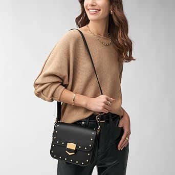 Fossil Lennox Crossbody Women's bags Small Black New