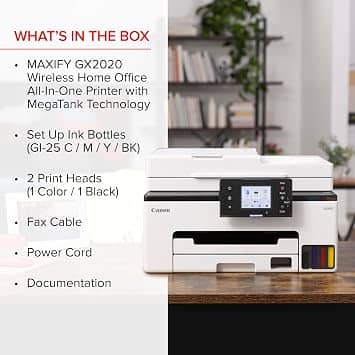 Canon MAXIFY GX2020 Printers New