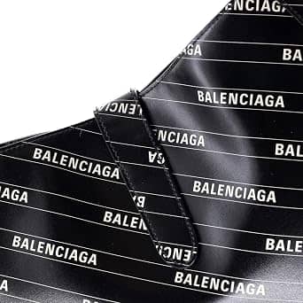 Balenciaga Jackie Shoulder Bag Women's bags Unspecified Black Printed Leather Medium New