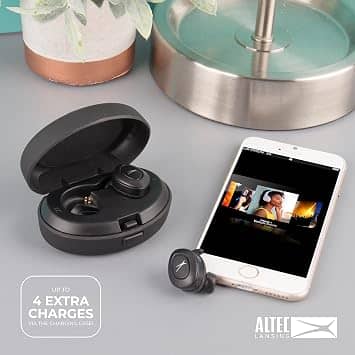 Altec Lansing MZX659-BLK Headphones & Earbuds Black New