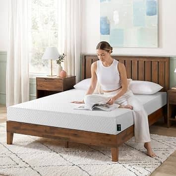 Zinus Cooling Essential Mattresses New Full 10"