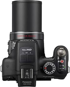 Panasonic LUMIX FZ150 Digital Cameras Black New Body Only