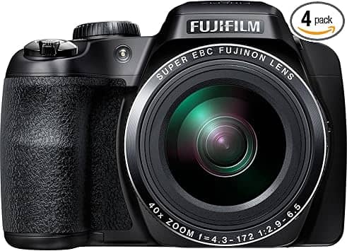 Fujifilm FinePix S8200 Digital Cameras Black New Body Only
