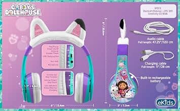 eKids B52 Headphones & Earbuds Angel New