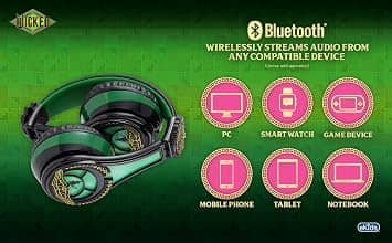 eKids WK-B52EL Headphones & Earbuds Wicked Elphaba New