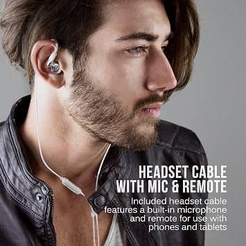 MEE audio M6 PRO Headphones & Earbuds Black New