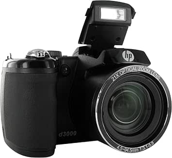 HP D3000 Digital Cameras Black New Body Only