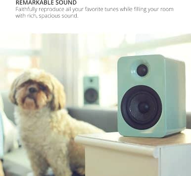 Kanto YU4GW Portable Bluetooth Speakers White New