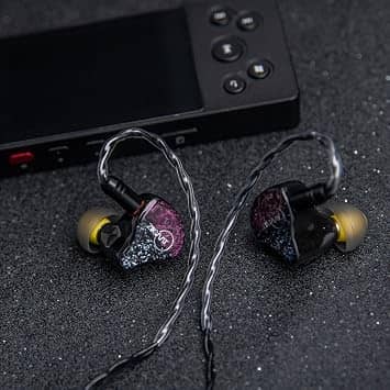 Linsoul ZIIGAAT-Odyssey Headphones & Earbuds Black New