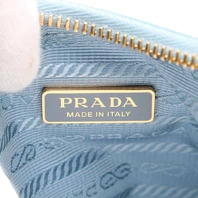 Prada Carry Top Handle Women's bags Medium Black Jacquard New
