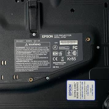 Epson 1761W Projectors New