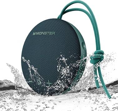 Monster MS62116 Portable Bluetooth Speakers Green New