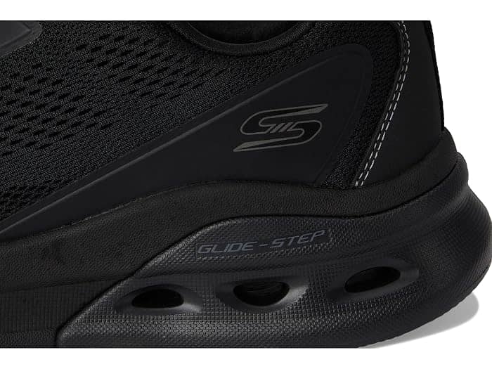 Skechers Arc Waves Sneaker Black Full Size Run New