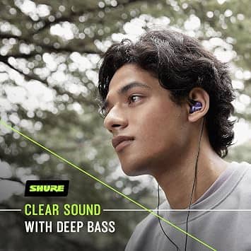 Shure SE215SPE-PL Headphones & Earbuds Purple New