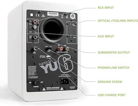 Kanto YU6 Portable Bluetooth Speakers New