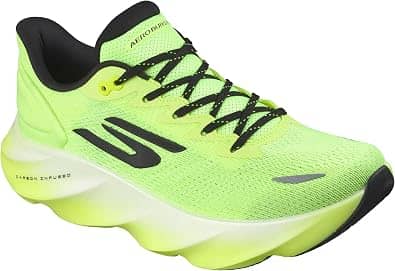 Skechers Men's Aero Burst Sneaker Yellow 10 New