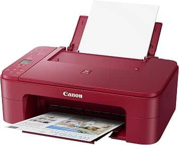 Canon PIXMA TS3320 RED Printers New