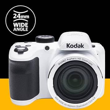Kodak AZ401-WH Digital Cameras White New Body Only