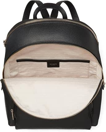 Kate Spade Hudson Women's bags Black Pebbled Leather Backpack Large New