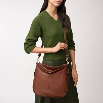 Fossil Jolie Shoulder Bag Women's bags Unspecified Gold Leather New