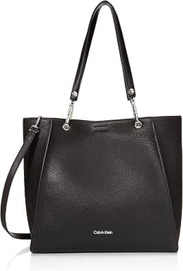 Calvin Klein Reyna Top Handle Women's bags Burgundy Novelty New