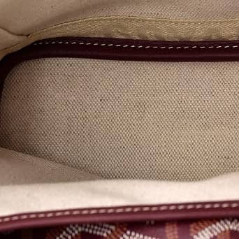 Goyard Alpin Backpack Women's bags Mini Burgundy Coated Canvas New