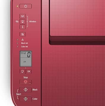 Canon PIXMA TS3320 RED Printers New
