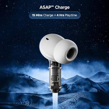 boAt Nirvana Space Headphones & Earbuds White New