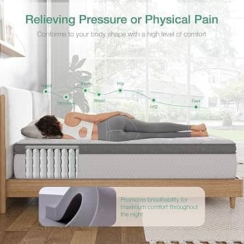 Novilla NAMSGYV5 Mattresses New Queen 10"