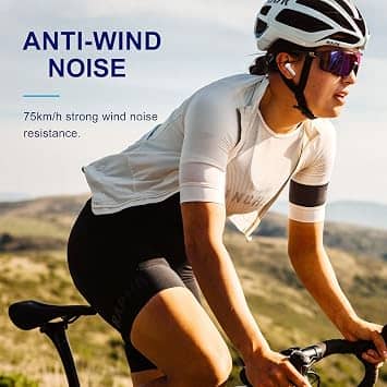 QCY MeloBuds ANC Headphones & Earbuds White New