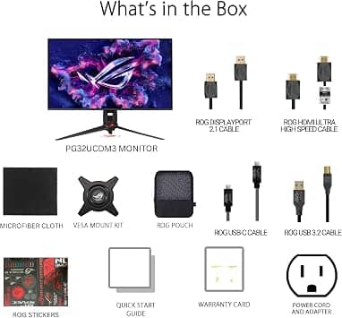 ASUS PG32UCDM3 Monitors New