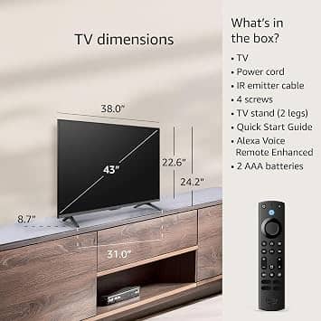 Amazon Fire TV Omni UHD TVs 43 inch New