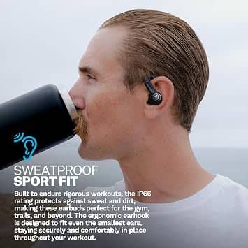 JLab ANC 3 Headphones & Earbuds Black New