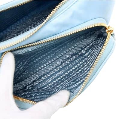 Prada Carry Top Handle Women's bags Medium Black Jacquard New