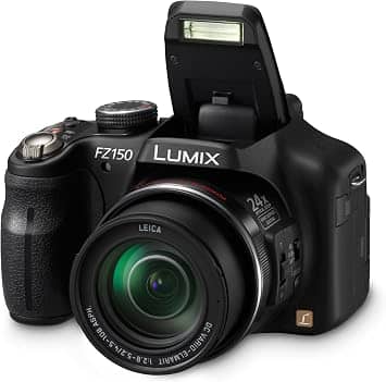 Panasonic LUMIX FZ150 Digital Cameras Black New Body Only