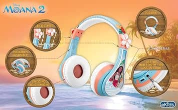 eKids Barbie Headphones & Earbuds Moana New